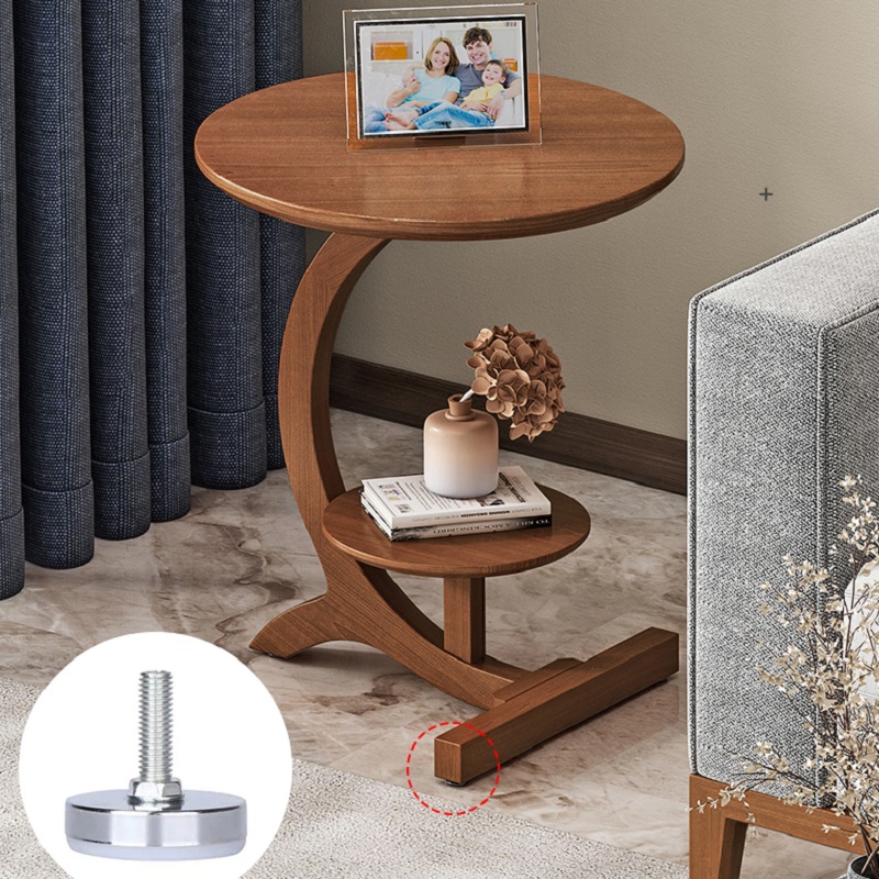 Side Table with Shelf